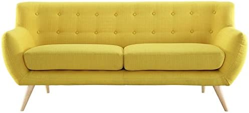 Retro yellow sofa