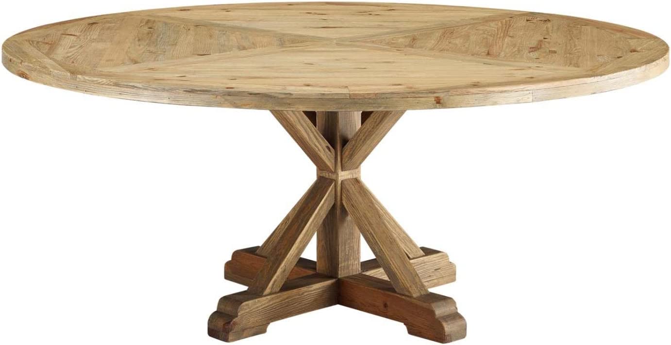 Rustic Round Table